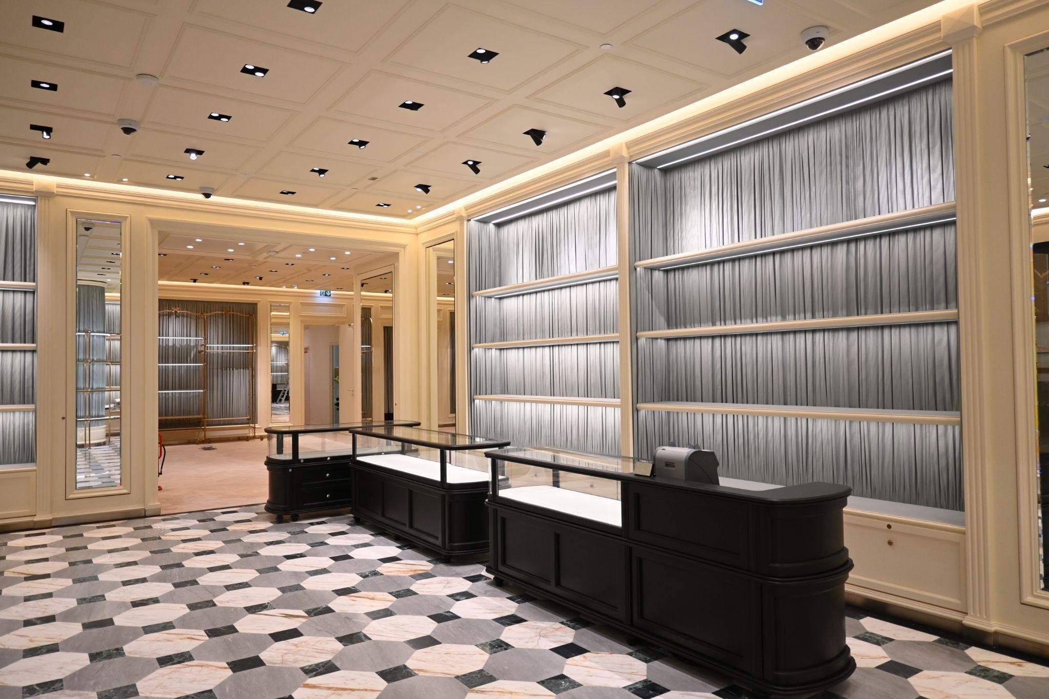 Retail interior design in Dubai